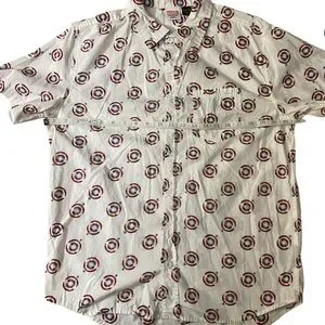 Marvel | Shirts | Marvel Captain America Short Sleeve Shirt Button Down ...
